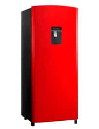 refrigerador hisense rojo